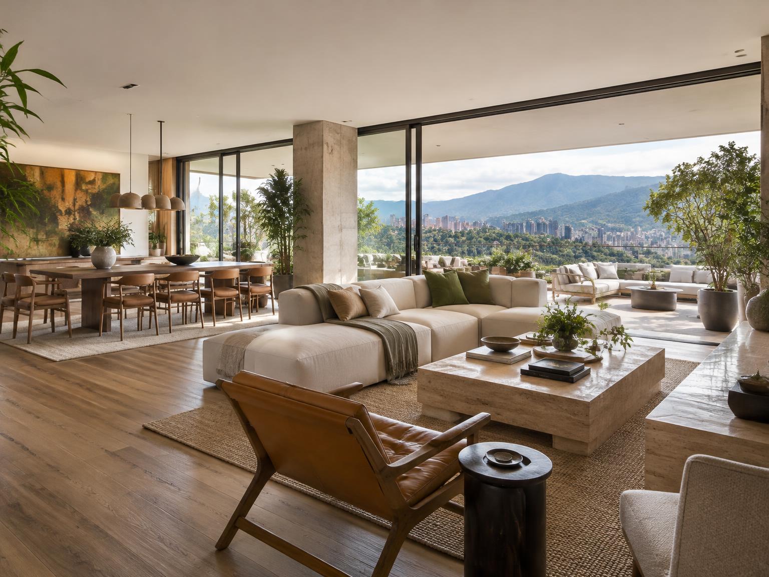 Apartamento de lujo con terraza y vistas panorámicas